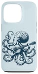 Coque pour iPhone 13 Pro Kraken, guitariste de Octopus, joue du Rocker