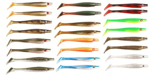 CWC - Catch With Care Pig Shad Jr 20cm 2-pack (The Red Baron)