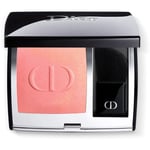 DIOR Rouge Blush Kompakt rouge med spejl og børste Skygge 219 Rose Montaigne (Shimmer) 6,7 g