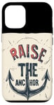 Coque pour iPhone 12/12 Pro Superbe costume de discours pour marin Raise the Anchor