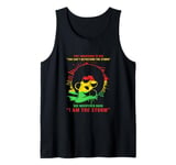 Black History Patriotic Afro Woman I Am The Storm Tank Top