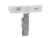 Adler | Travel Luggage Scale | Ad 8191 | Maximum Weight (Capacity) 50 Kg | Accuracy 10 G | Grey