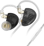 Kz As16 Pro Écouteurs Intra-Auriculaires, 8 Pilotes À Armature Équilibrée, Pour Studio De Scène, Hifi Iem, Isolation Phonique, Écouteurs De Jeu Filaires Pour Musicien (Avec Micro, [QUE074772]