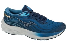 chaussures de running Homme, Mizuno Wave Skyrise 5, Bleu