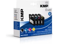 Kmp 1622,4050, Pigmentbasert Blekk, Svart, Cyan, Fiolblå, Gult, Multi Pack, Epson Expression Home Xp-30, Xp-102, Xp-202, Xp-205, Xp-212, Xp-215, Xp-225 Epson Expression Home..., 4 Stykker, 14 Ml