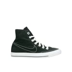 Nike Go Mid Lace Up Black Canvas Mens Plimsolls 434497 001 - Size UK 4