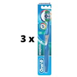 Hammasharja Oral-B Complete 5 Ways Clean 40 Medium, 3 kpl. paketti