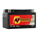 MC Batteri Banner Bike Bull YTX7A-BS 50615 AGM