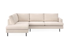 Menard Compact Sofa med Chaiselong 4-seter - sjeselong Beige