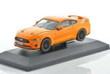 FORD Mustang GT metallic orange 2022 1/43 VANGUARDS VA15502