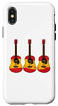 iPhone X/XS Acoustic Guitar Spanish Flag Guitarist Musician Spain Case