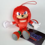 Sonic VS Knuckles The Movie Plush/Peluche Sega Amusement Japan New (17cm)