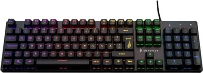 Surefire Kingpin M2 Mechanical Multimedia RGB Gaming Keyboard QWERTZ German