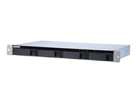 Qnap Tl-R400s - Hårddiskarray - 4 Fack (Sata-600) - Sata 6Gb/S (Extern) - Rackversion - 1U