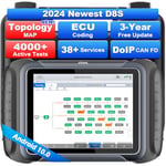 XTOOL D8S Car Diagnostic Scan Tool, 38+ Services, Topology Mapping, ECU Coding & Bi-Directional OBD2 Scanner, All Systems Diagnosis, CANFD/DoIP, V.A.G Guided, 3-Year Free Update, Upgrade of XTOOL D8