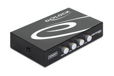 Delock Switch USB 2.0 4 port manual - USB-växel - 4 portar