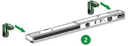 SCHNEIDER ELECTRIC ACTI 9 SMARTLINK ASENNUSSARJA POHJALEVYYN, 2KPL KULMAPALAA (A9XMBP02)