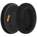 Geekria Velour Replacement Ear Pads for Bose QuietComfort QC35 Headsets (Black)