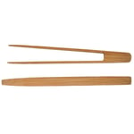 Pince de service en bambou pour grille-pain, longue et facile à saisir, pour la cuisson des toasts, du pain, du Barbecue