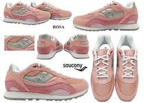 Chaussures pour Femme Saucony Shadow SK266347 SK166350 Baskets Confortable Cuir