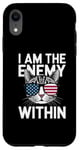 iPhone XR I Am The Enemy Within Funny Cat Lady Election Case