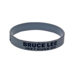 HSJ 2Pcs Bruce Lee Jeet Kunedo Star Bracelet Kung Fu Superstar Bruce Lee Silicone Bracelet Bracelet Perfectly Inspire Fitness, Basketball, Exercise To Find, Exercise And Tasks,Gray