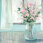 Janet Bell "Winter Jar" Canvas Print, Cotton, Multi-Colour, 3.20 x 40.00 x 40.00 cm