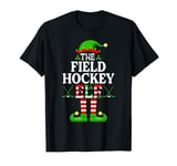 The Field Hockey Elf Shirt Funny Christmas Family Matching T-Shirt