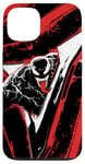 Coque pour iPhone 13 Marvel Venom : Let There Be Carnage Red and Black