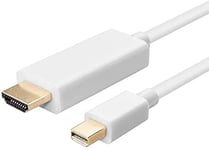 AONMUKA Adaptateur Mini DisplayPort (Thunderbolt) (Mini DP) vers HDMI  Compatible pour Mac Mini, MacBook Air, MacBook Pro, Monitor, Projektor