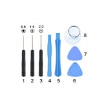 KIT DE 8 ELEMENTS POUR REPARER TOUS LES MODELES IPHONES