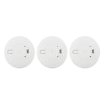 3 x Aico Ei146E Smoke Alarms Mains/Battery Optical /Photoelectric