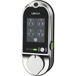 Lockly Smart Lock Video Doorbell, Satin Nickel