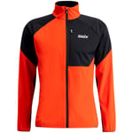 Swix Focus Wind Skijakke Herre Fiery Red/Black, XL