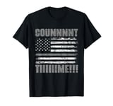 Correctional Officer Count Time! Prison Jail Guard Grunge T-Shirt