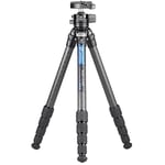 Leofoto - Ranger - Carbon Tripod including Ball Head - Legs adjustable in 3 Angles - Ideal for Macro Photography - LS-285C+LH-36