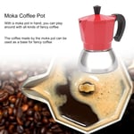 Hosie Moka Pot Food Grade Silicone Ring Mocha Coffee Pot Anti Scald 120ML High