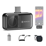 HIKMICRO Thermal camera for android Mini2, Thermal Imaging Camera 256 x 192 IR Resolution, 25Hz Refresh Rate, 50°Wide Angle, -20°C to 350°C Temperature measurement range, for USB-C (not for iphone 15)