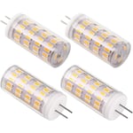 G4 LED 12v 4w Ljuskälla Varm Vit 3000K Icke-Dimbar 4-Pack