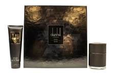 DUNHILL ICON ELITE GIFT SET 50ML EDP + 90ML SHOWER GEL - MEN'S FOR HIM. NEW