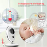 LCD Video Baby Monitor Portable Security Nanny Camera Infrared Night NDE