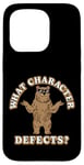 Coque pour iPhone 15 Pro Quels défauts de personnage ? Funny Recovery AA NA Sober Humour