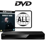 Panasonic Blu-ray Player DP-UB820 MultiRegion for DVD 4K inc Darkest Hour UHD