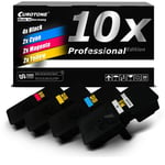 10x Eurotone Pro Toner for Kyocera Ecosys M-5526-cdw M-5526-cdn P-5026-cdn