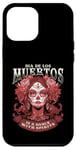 Coque pour iPhone 12 Pro Max De los Muertos Spritis Jour des morts Crâne Femme