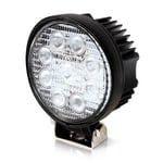 27W LED arbetsbelysning - Bil, lastbil, traktor, trailer, nödfordon, kallvit, 12V / 24V