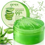 ASYBO 300 ML Aloe Vera Gel - 99% Aloe Vera Pur Hydratant Visage Et Corps Hydrata