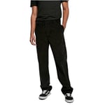 Urban Classics Men's Corduroy Workwear Pants, Black, 34