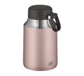 ALFI City Food MUG 470 ML, Vintage Rose Mat, récipient Isotherme en INOX pour Aliments, récipient Isotherme pour soupes, Salade, muesli à emporter, maintient Chaud Pendant 7 h et Froid Pendant 18 h