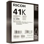 Original Ricoh GC41K Black Gel Ink Cartridge (405761)